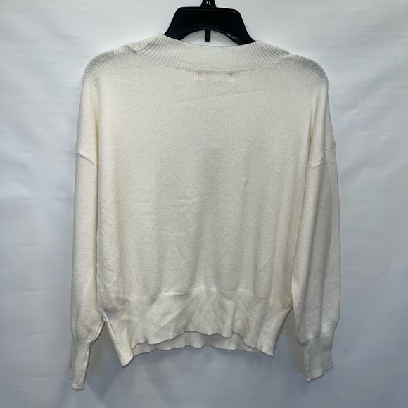Philosophy Sweater Women’s Medium White Soft Viscose Blend Long Sleeve NWT - Picture 2 of 15